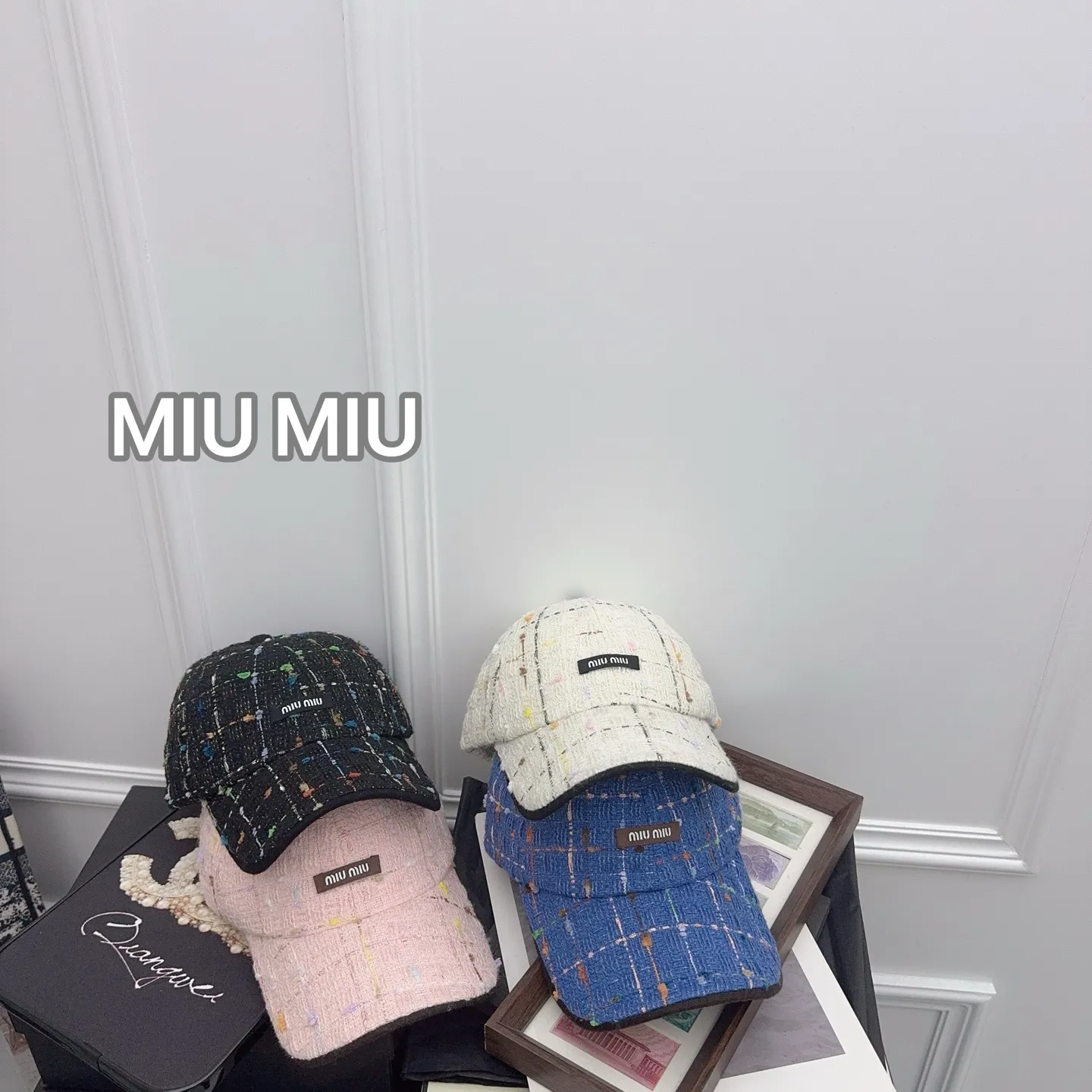miumiu💗 New autumn and winter baseball cap