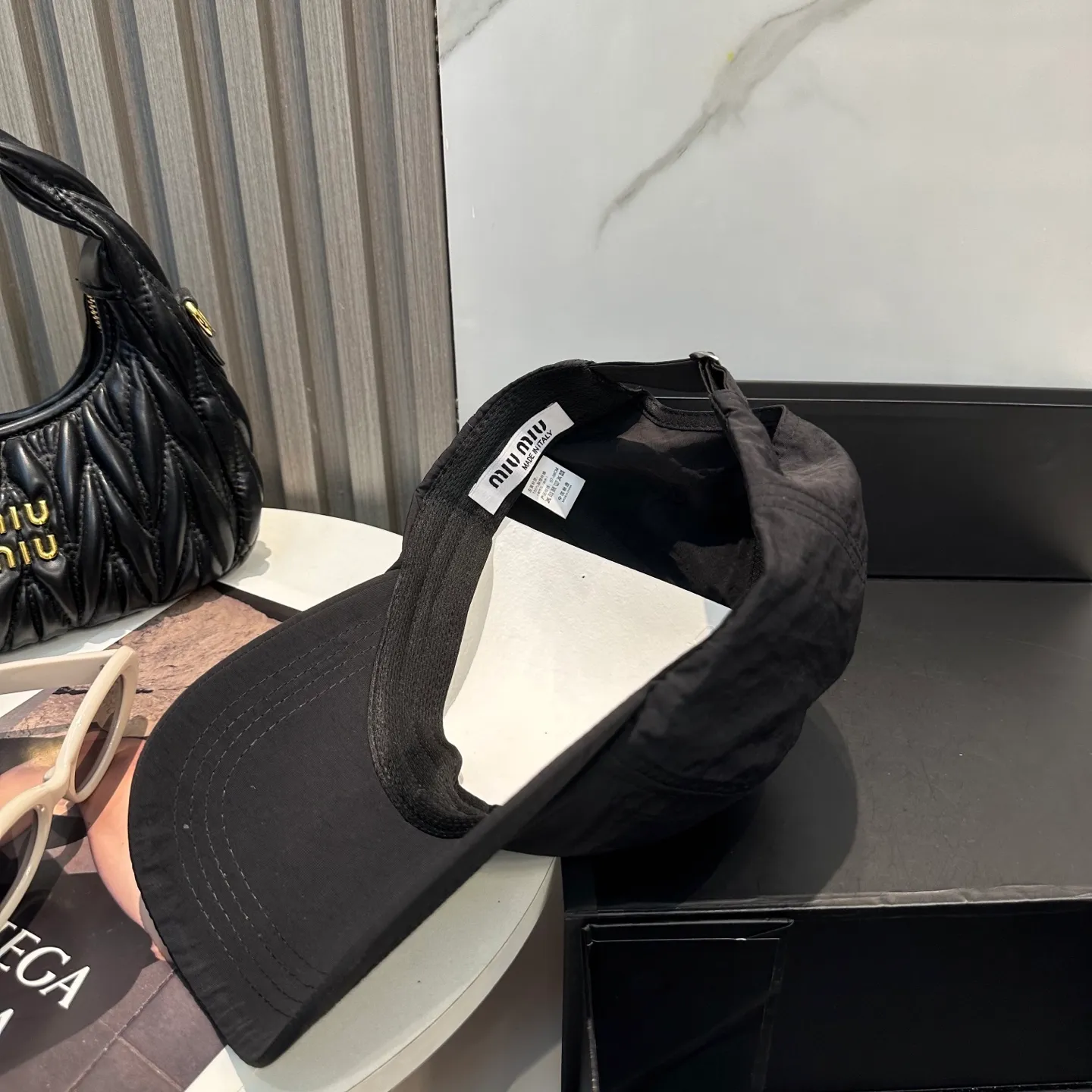 P50 miumiu new quick-drying simple baseball cap 🧢Light, breathable, trendy and versatile, Xiaohongshu grows grass, poison Get your boyfriend and cool together