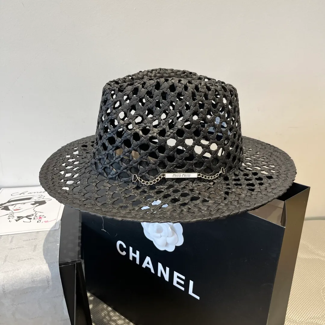 💰150¥ miumiu new style top hat, hollow top hat, head circumference 57cm
