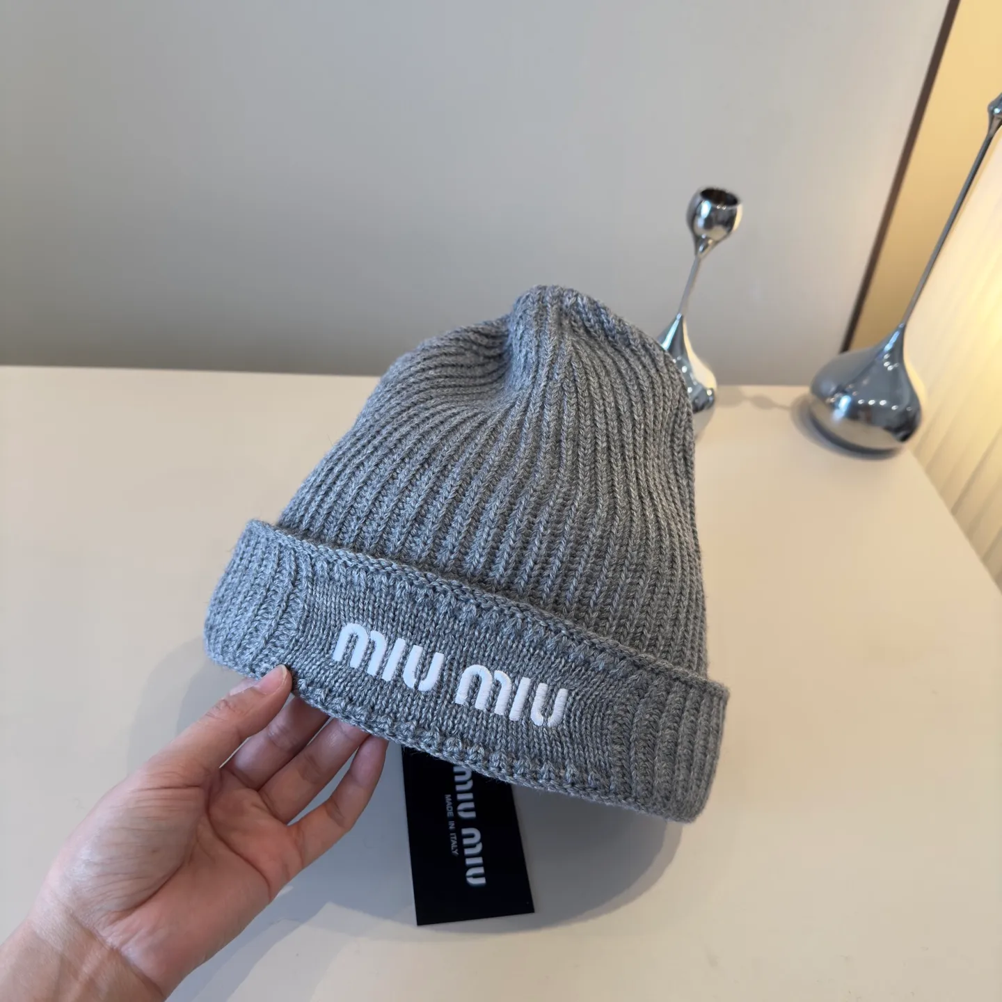 💰60¥ miumiu new knitted beanie