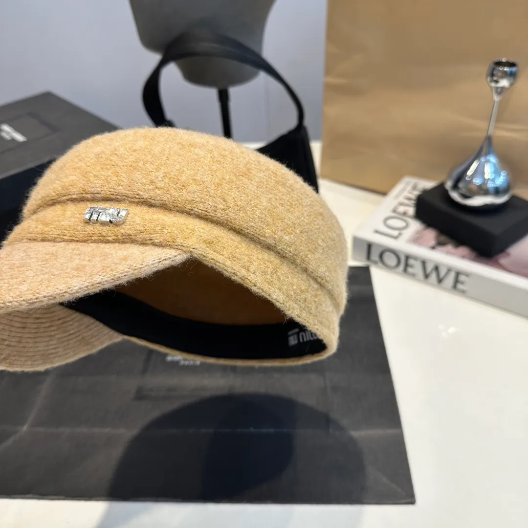 P80 miumiu new duck-bill military cap, advanced customization, head circumference 57cm