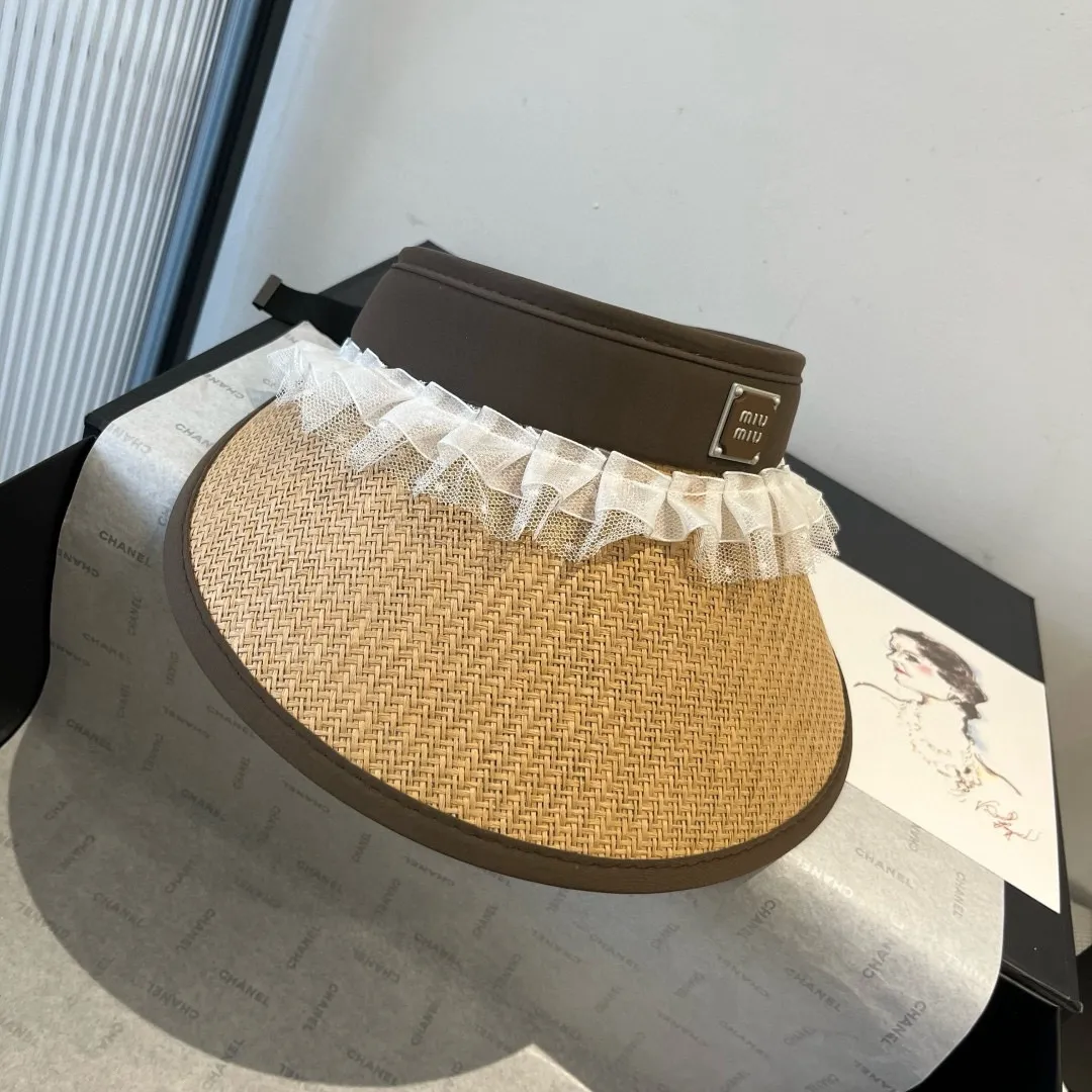 💰100¥ miumiu new headband sun hat