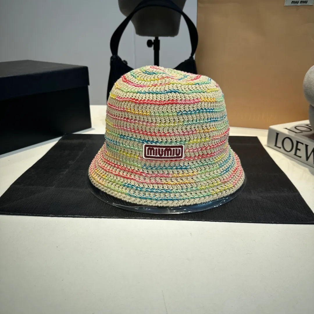 P60 miumiu new handhook fisherman hat