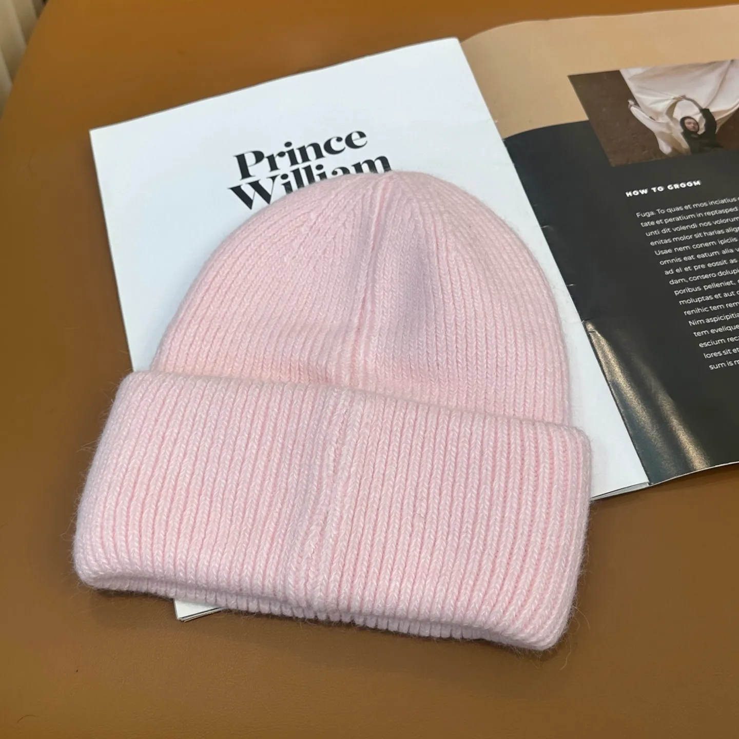 P50 miumiu Miu Miu counter's popular embroidered logo knitted hat! Xiaohongshu’s new product is released, it’s so 🉑️, high-elastic fabric, classic color