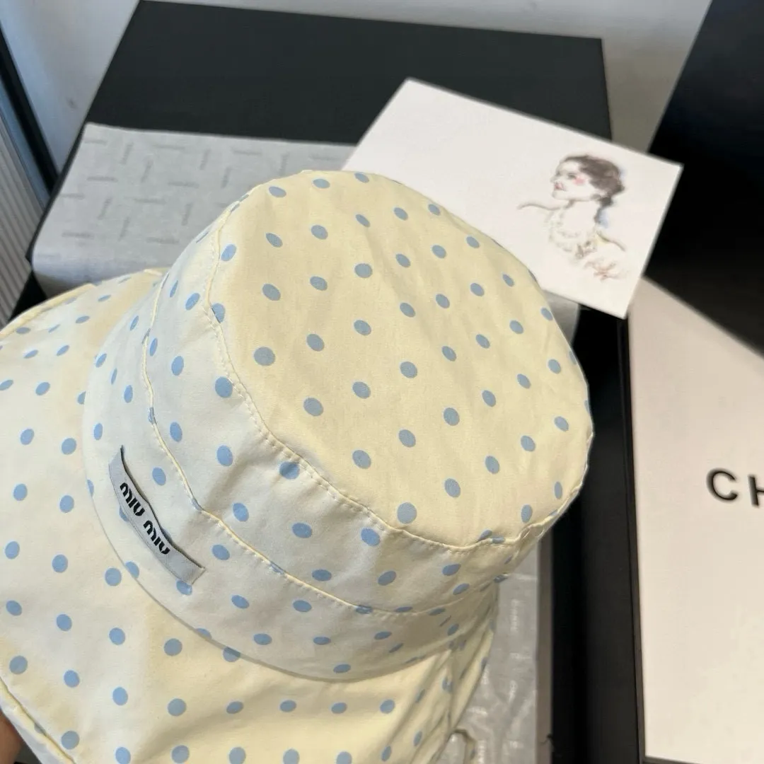 💰110¥ miumiu new fisherman hat, sun hat, head circumference 57cm