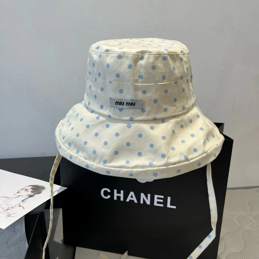 💰110¥ miumiu new fisherman hat, sun hat, head circumference 57cm