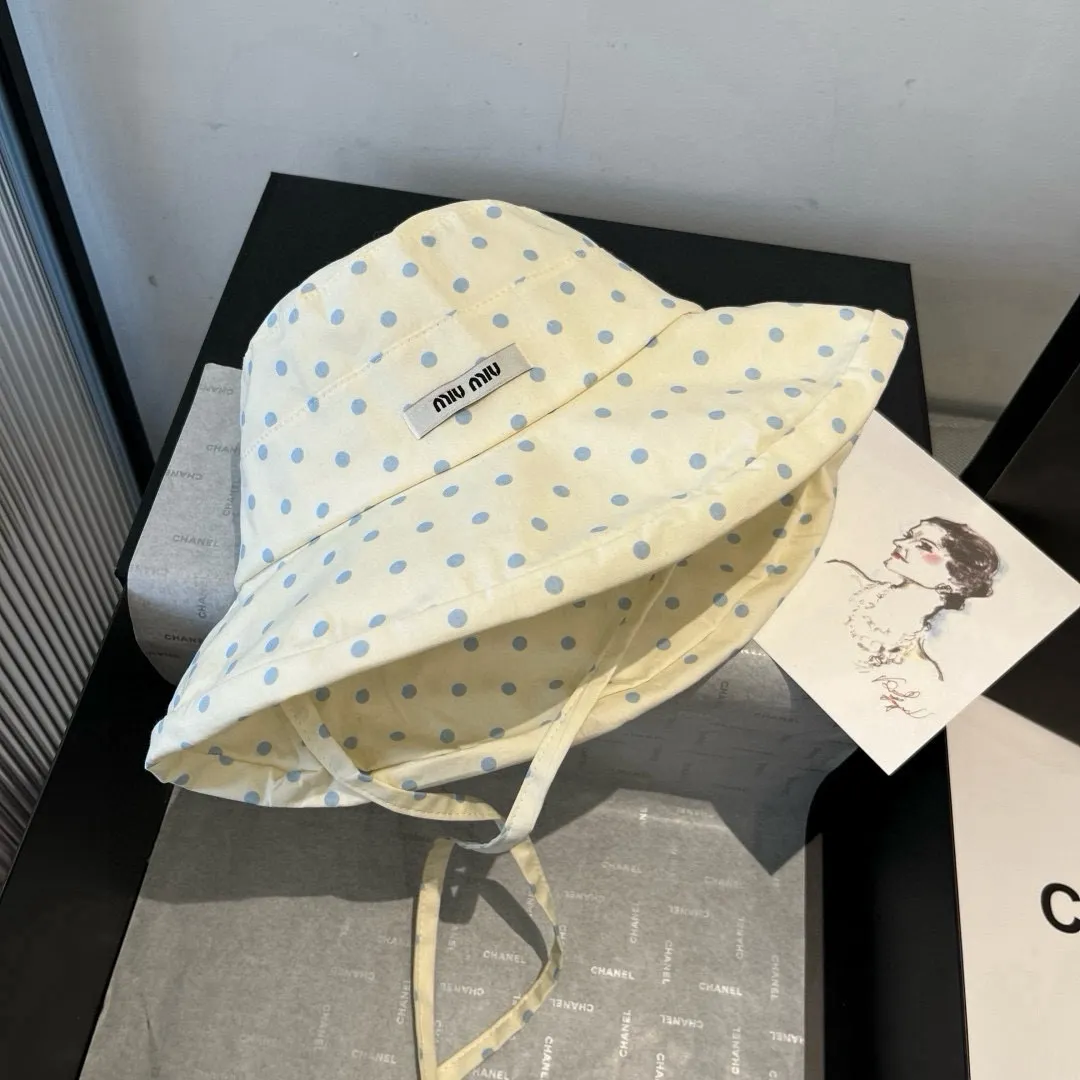 💰110¥ miumiu new fisherman hat, sun hat, head circumference 57cm