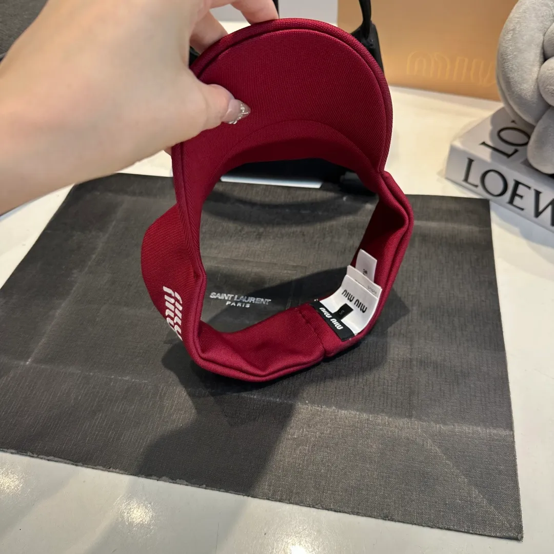 P80 Miumiu miumiu empty top sun hat