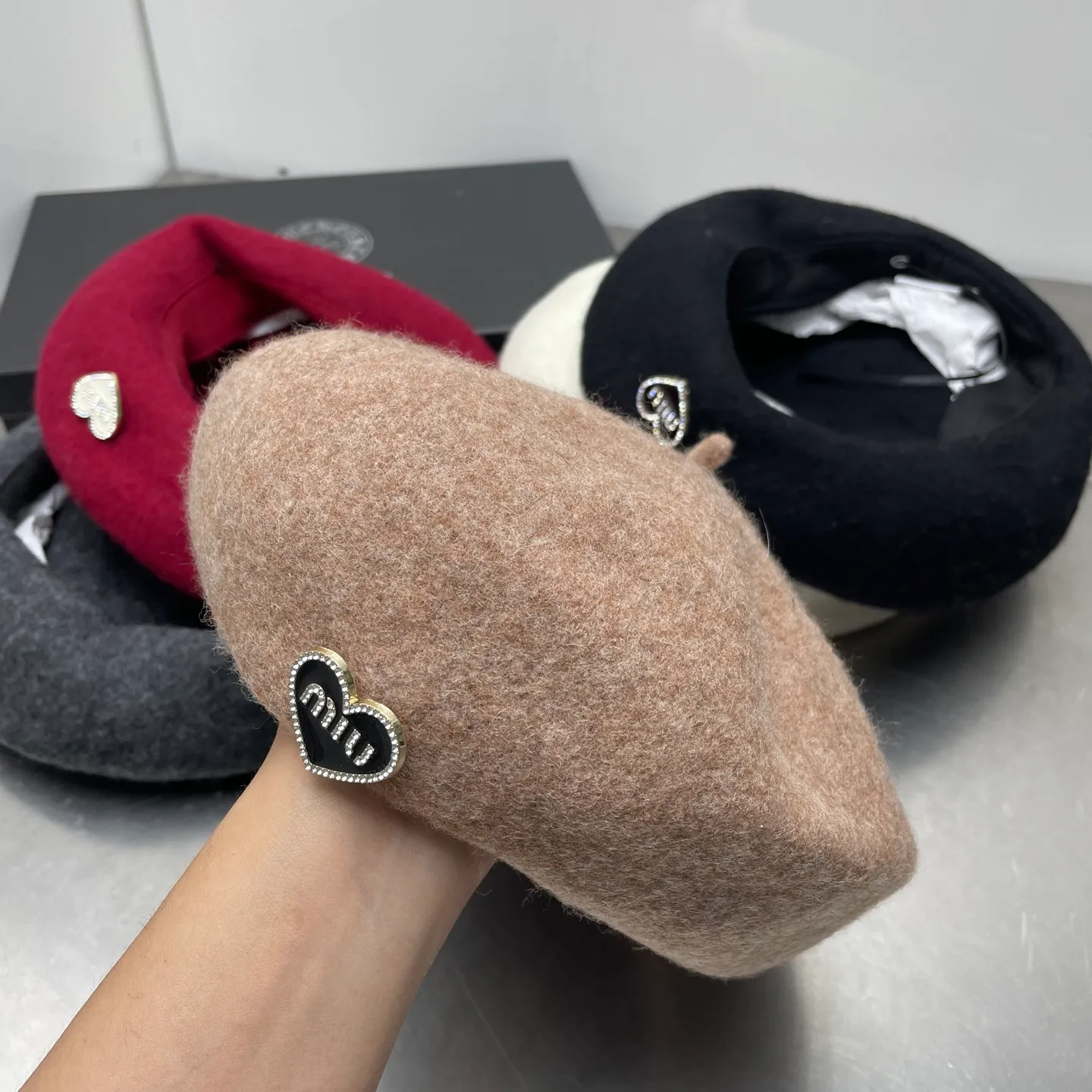 Early autumn Miumiu wool beret