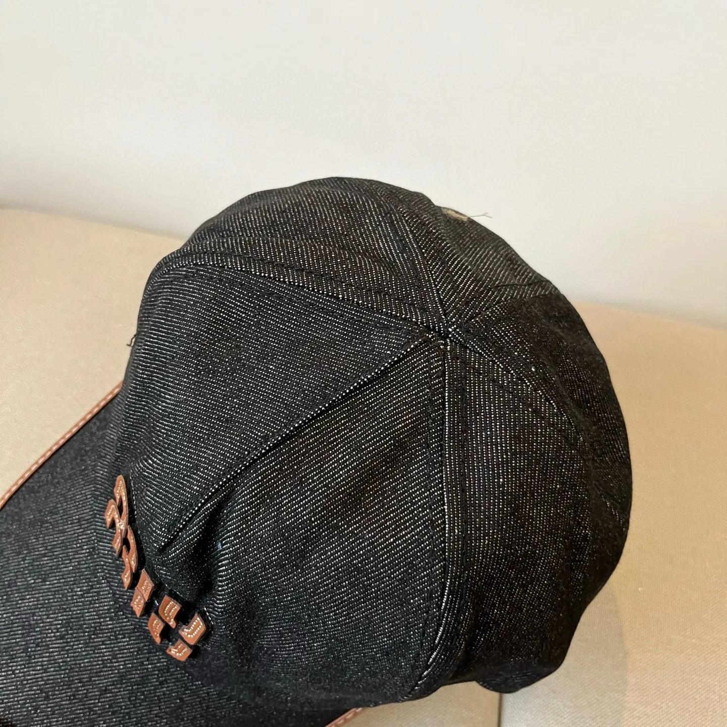 P64 miumiu original spring and summer new baseball cap, genuine mold-making and customization, the original workmanship is meticulous and the quality is superb!