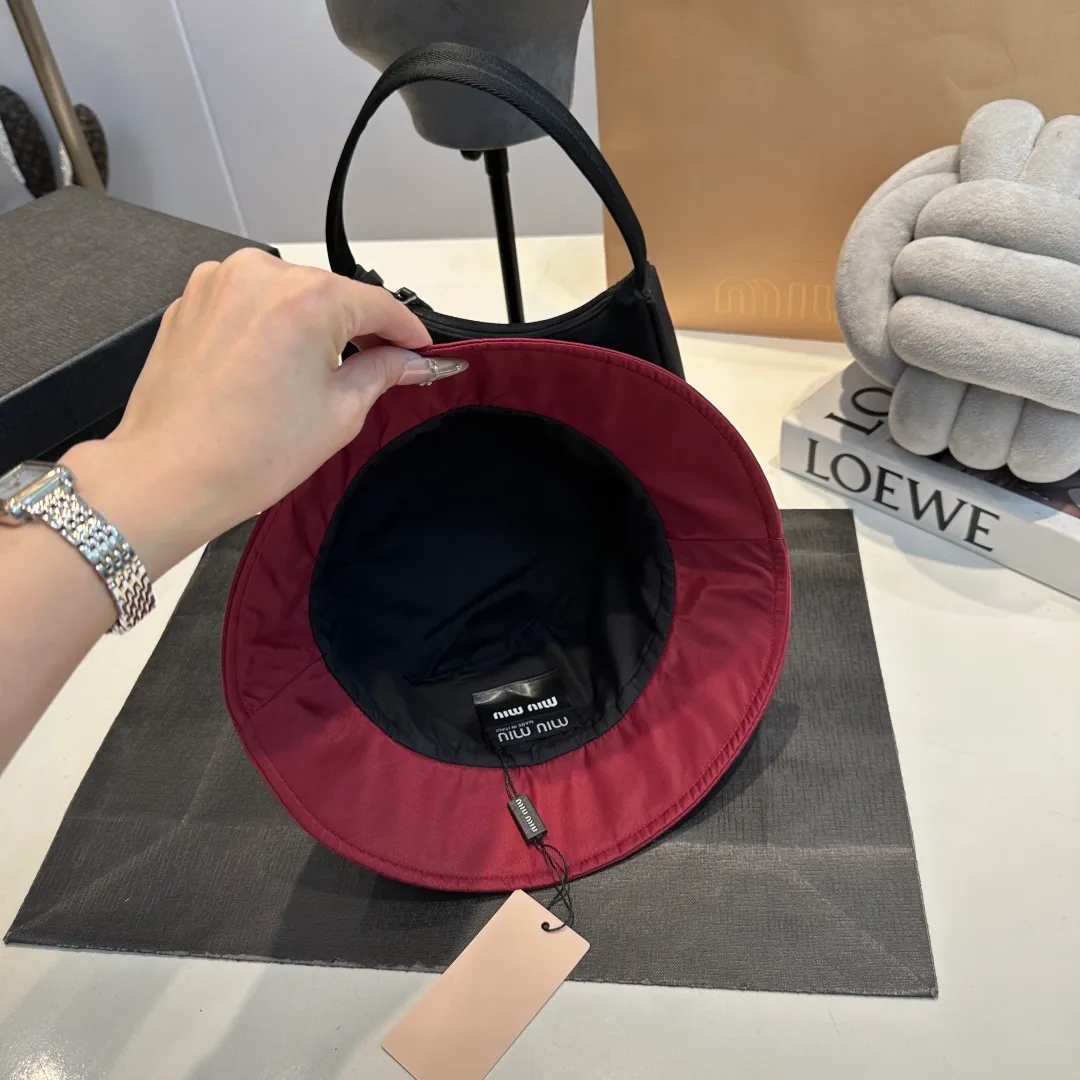 P80 miumiu new fisherman hat, sun hat, head circumference 57cm