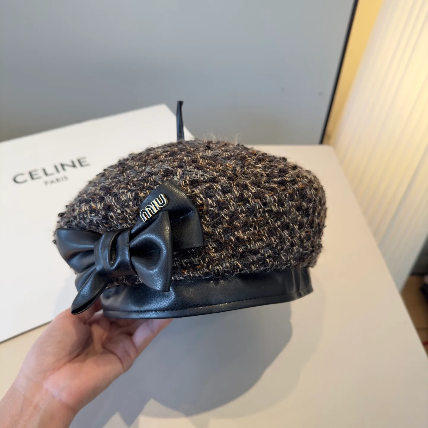 💰100¥ miumiu new beret, spring and summer style, head circumference 57cm