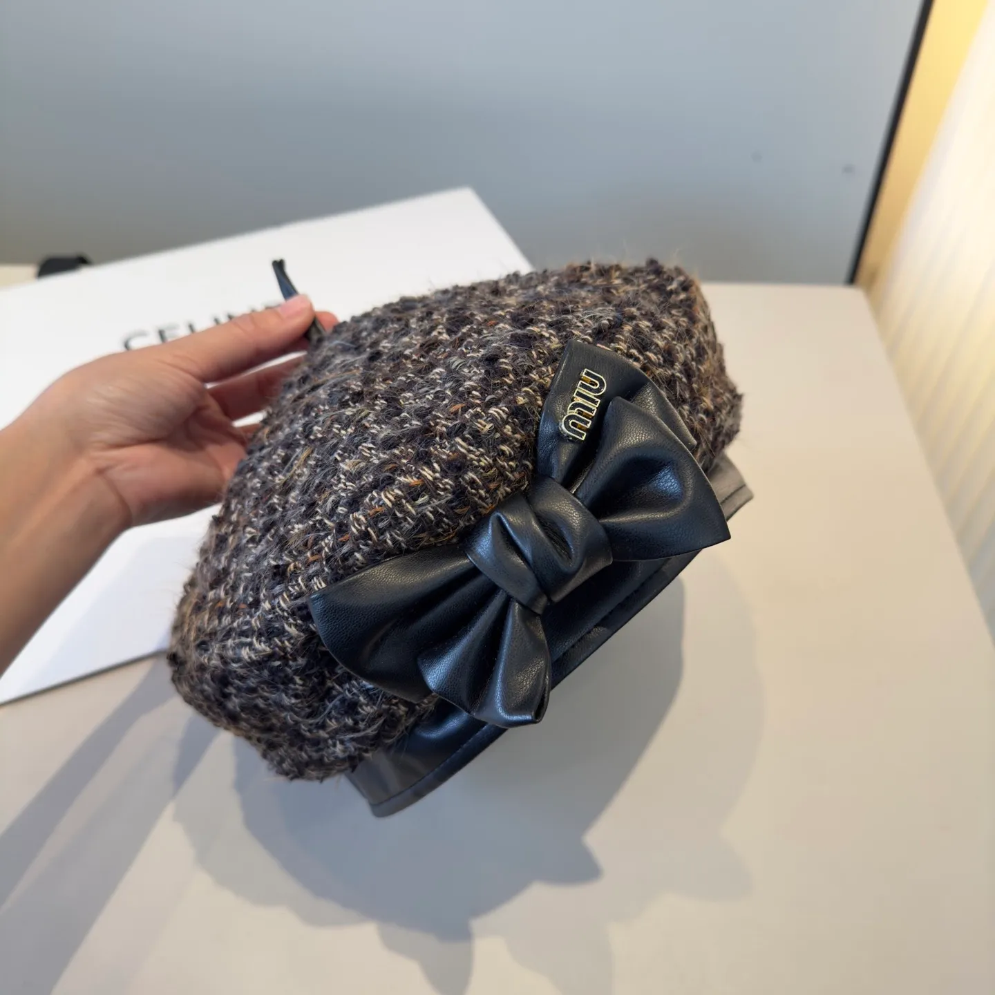 💰100¥ miumiu new beret, spring and summer style, head circumference 57cm