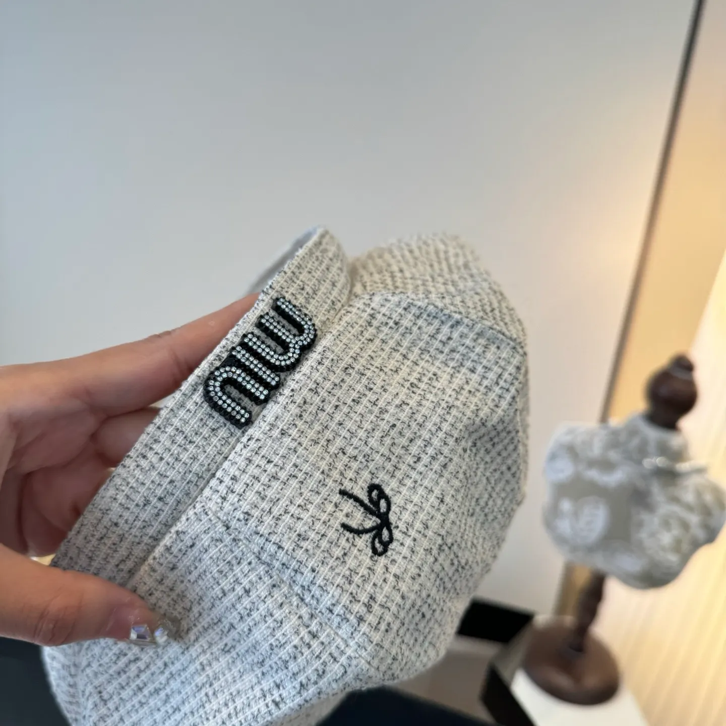 💰90¥ miumiu new beret, high-end customization, head circumference 57cm