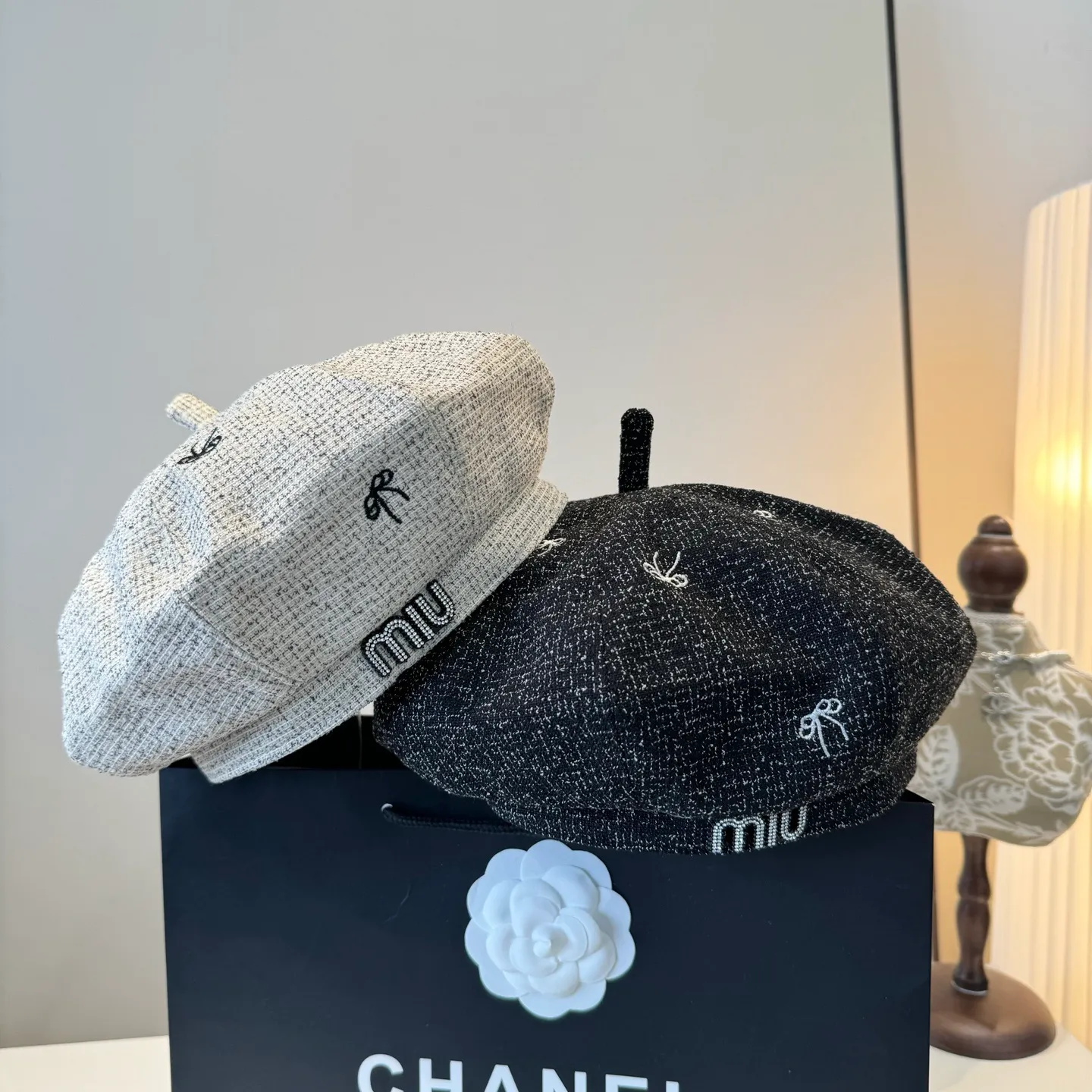 💰90¥ miumiu new beret, high-end customization, head circumference 57cm
