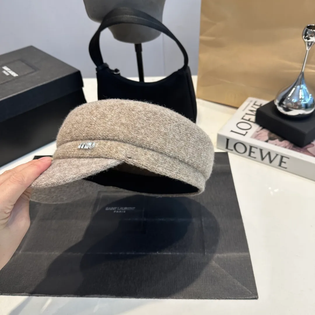 P80 miumiu new duck-bill military cap, advanced customization, head circumference 57cm