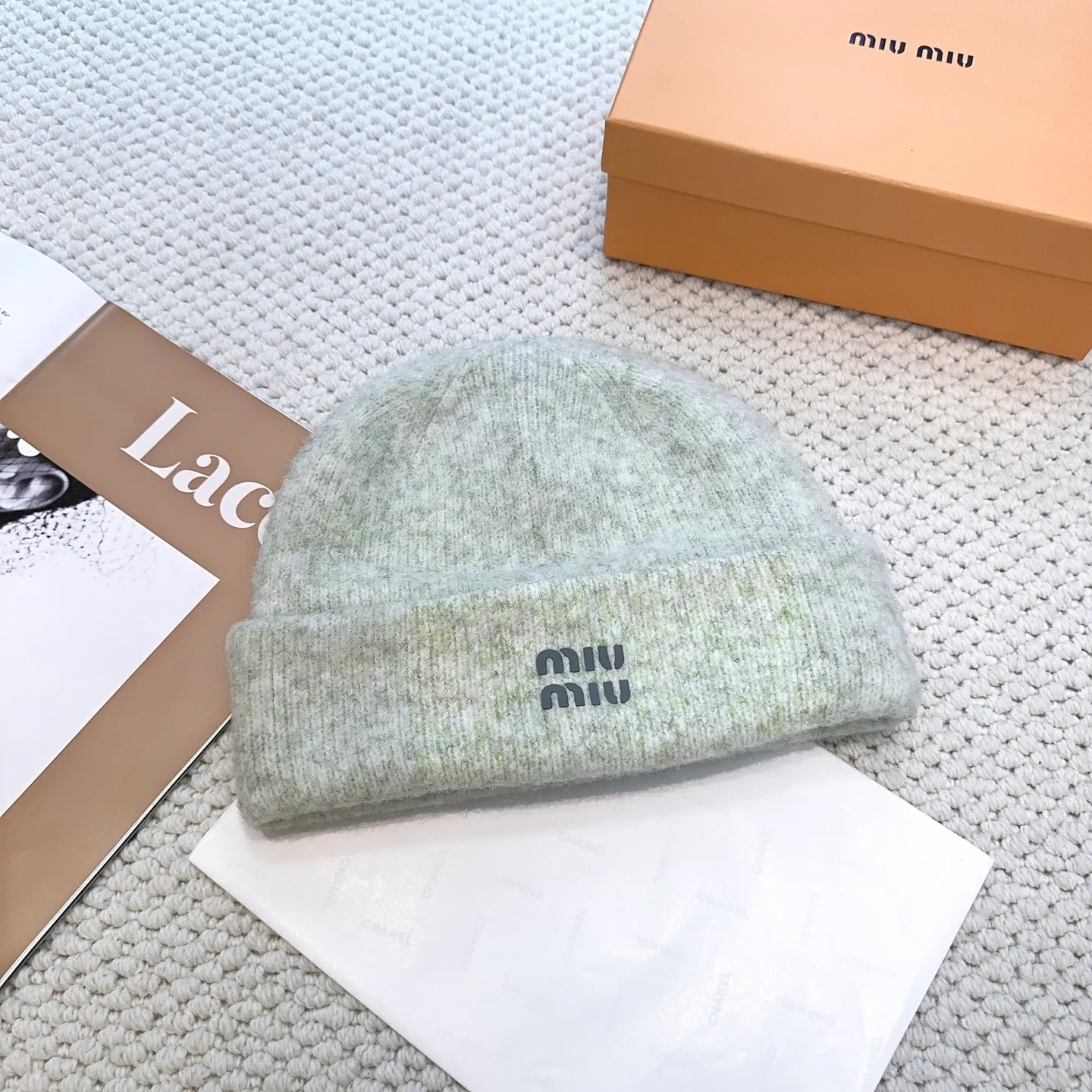 P60 miumiu new knitted hat! High-elastic fabric, classic colors, same style for men and women. Miu’s popular knitted hat! Xiaohongshu’s new product is released, it’s so 🉑️, high-elastic fabric, classic color