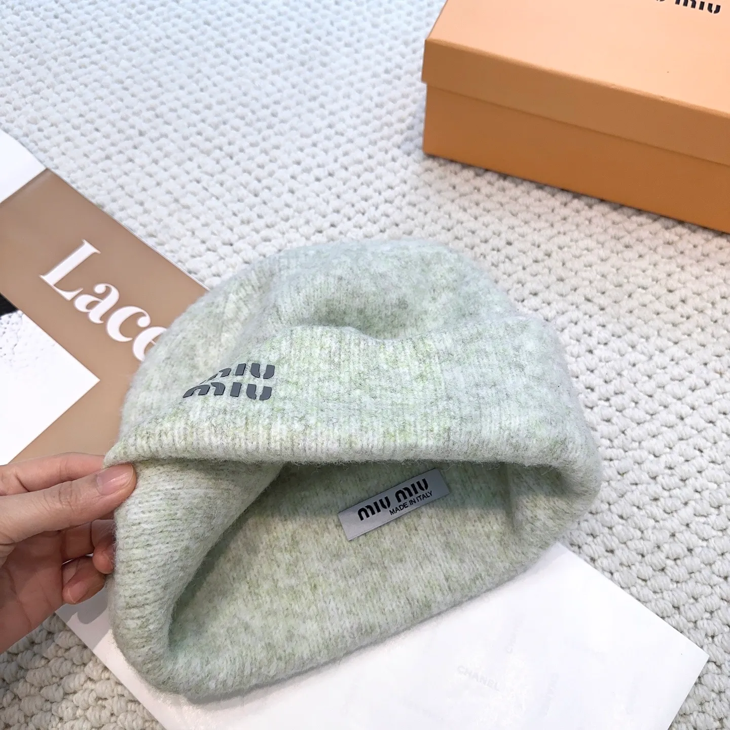 P60 miumiu new knitted hat! High-elastic fabric, classic colors, same style for men and women. Miu’s popular knitted hat! Xiaohongshu’s new product is released, it’s so 🉑️, high-elastic fabric, classic color