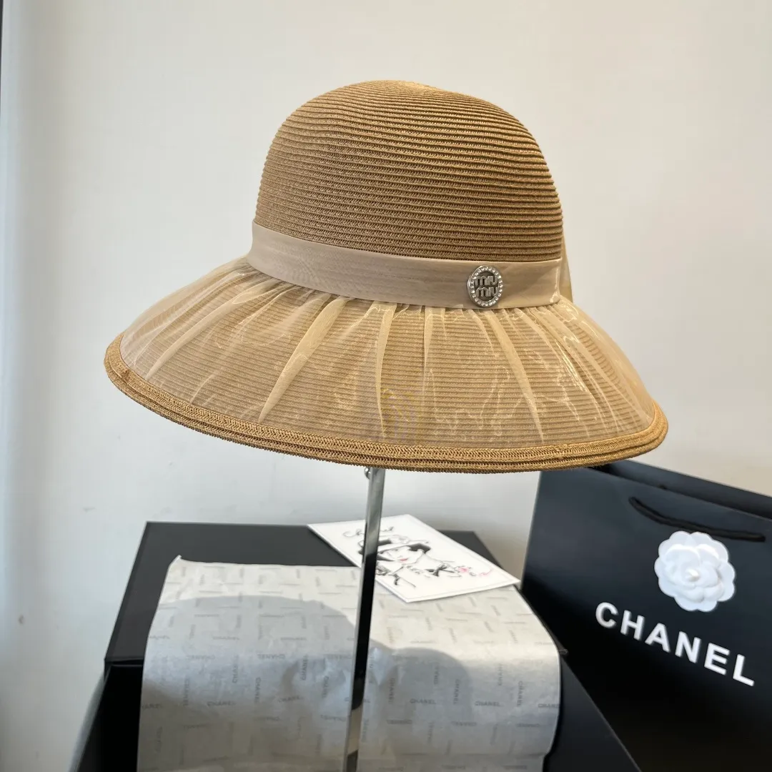 💰140¥ miumiu new bow basin hat, high-end customization, head circumference 57cm