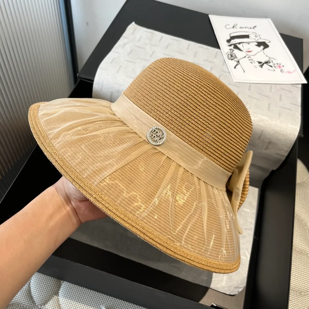 💰140¥ miumiu new bow basin hat, high-end customization, head circumference 57cm