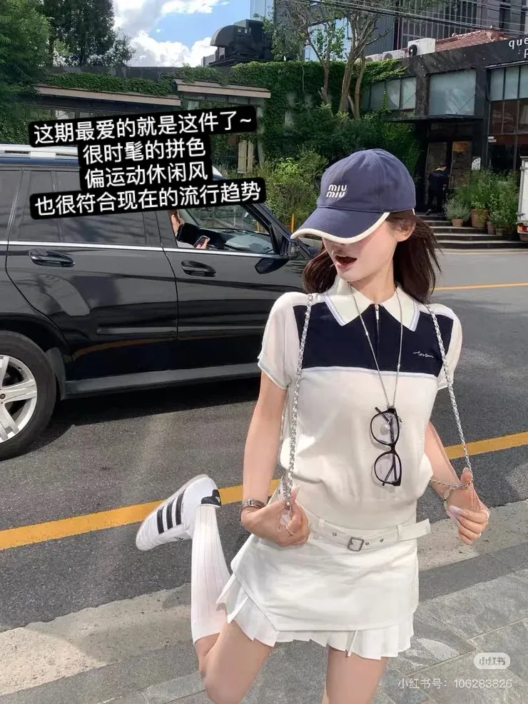 Miumiu high version autumn baseball cap