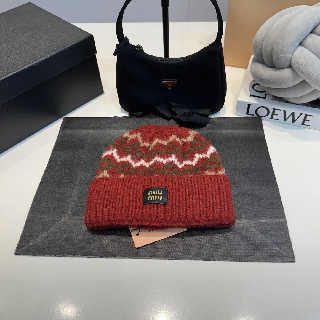 P56 miumiu new autumn and winter woolen hat