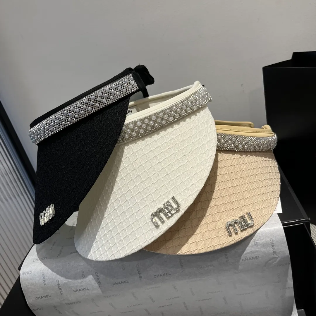 💰90¥ Miumiu miumiu hollow top headband sun hat