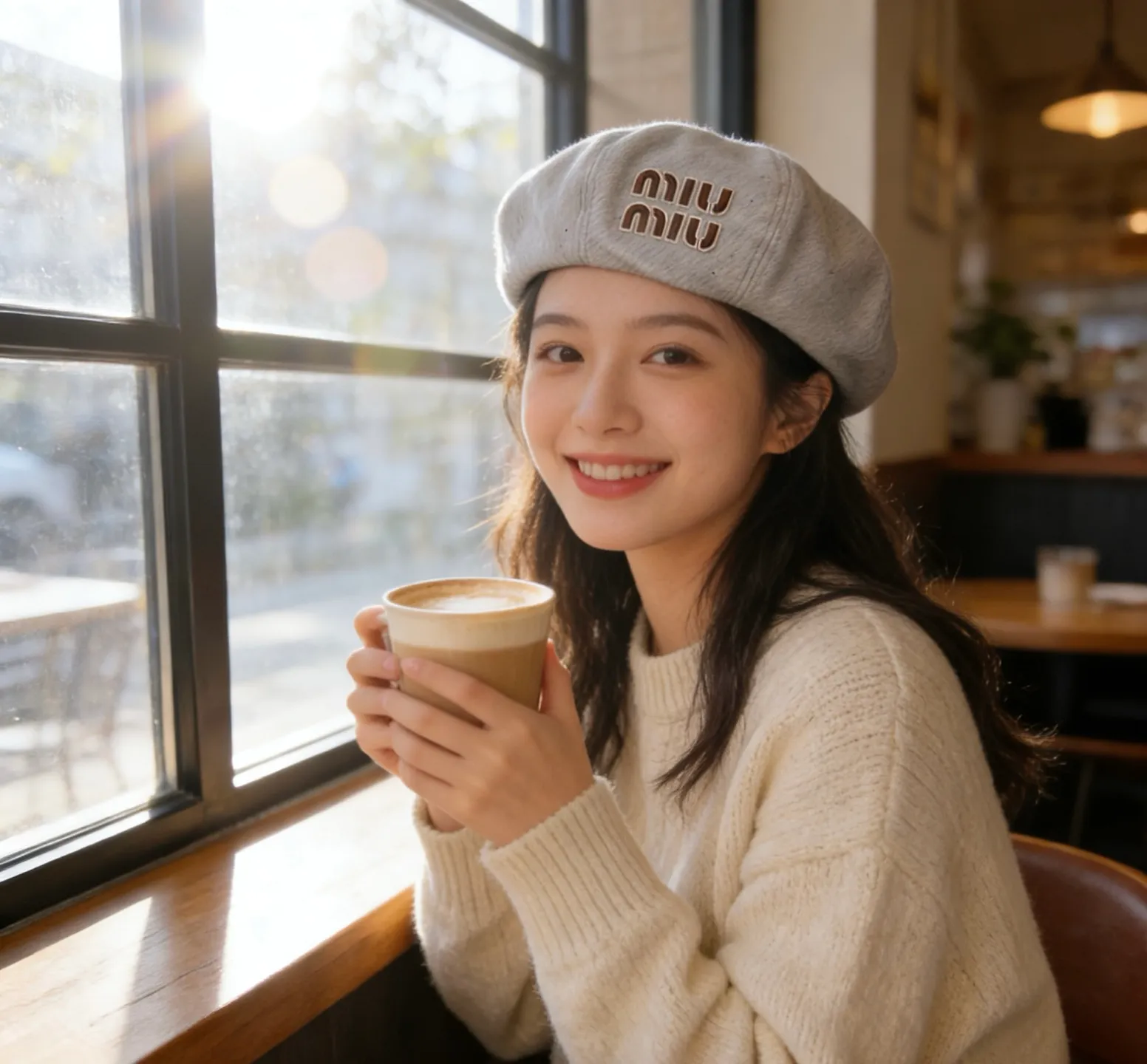 miumiu 💫 High-end fabrics and new berets with a high-end feel!