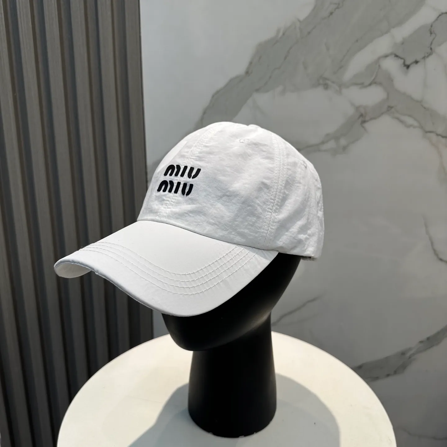 P50 miumiu new quick-drying simple baseball cap 🧢Light, breathable, trendy and versatile, Xiaohongshu grows grass, poison Get your boyfriend and cool together