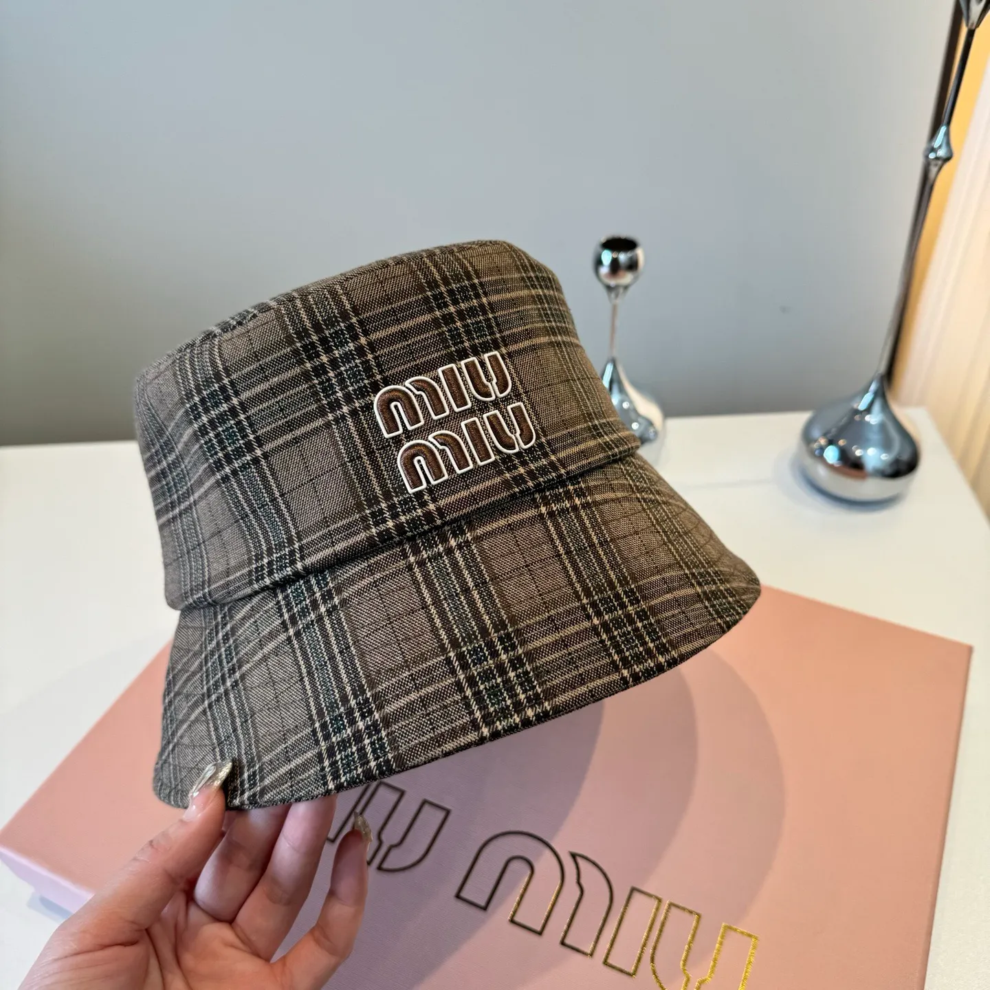 💰80¥ miumiu new fisherman hat, head circumference 57cm