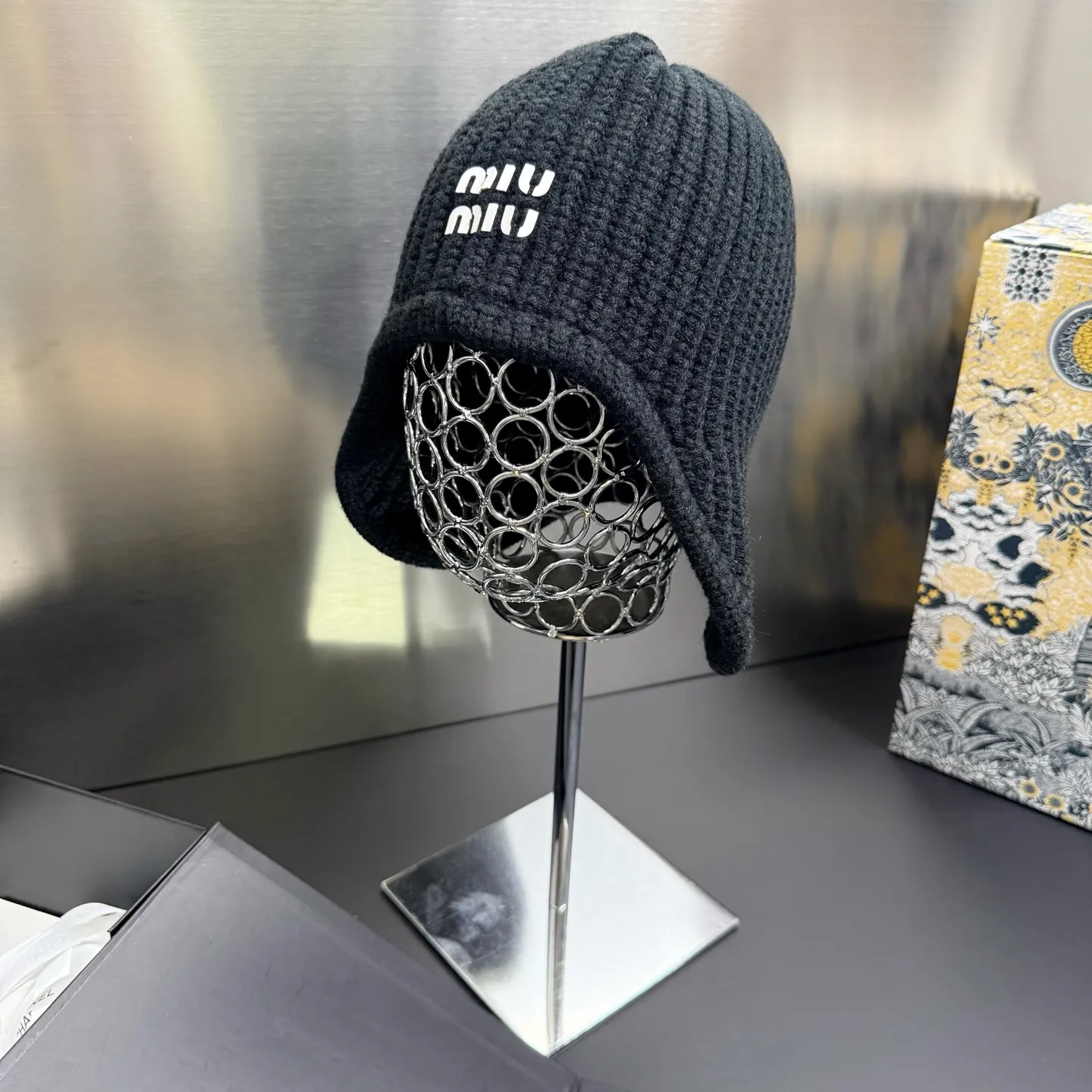 Miumiu miumiu ear protection cold hat🔥🔥