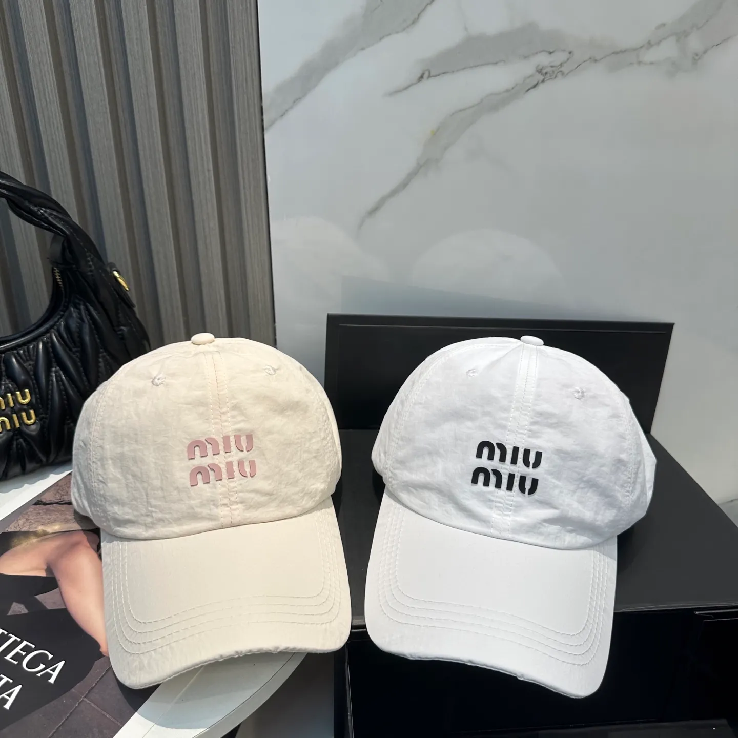 P50 miumiu new quick-drying simple baseball cap 🧢Light, breathable, trendy and versatile, Xiaohongshu grows grass, poison Get your boyfriend and cool together