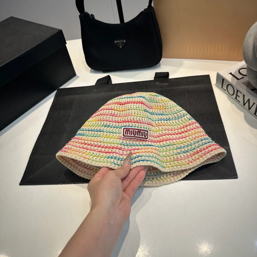 P60 miumiu new handhook fisherman hat