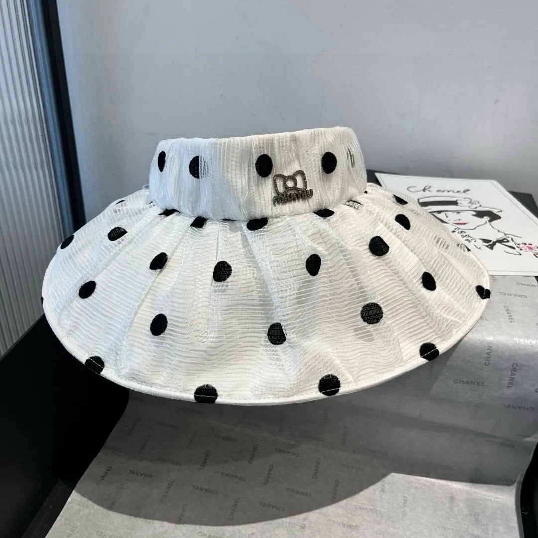 💰110¥ miumiu shell hat, empty top sun visor, adjustable