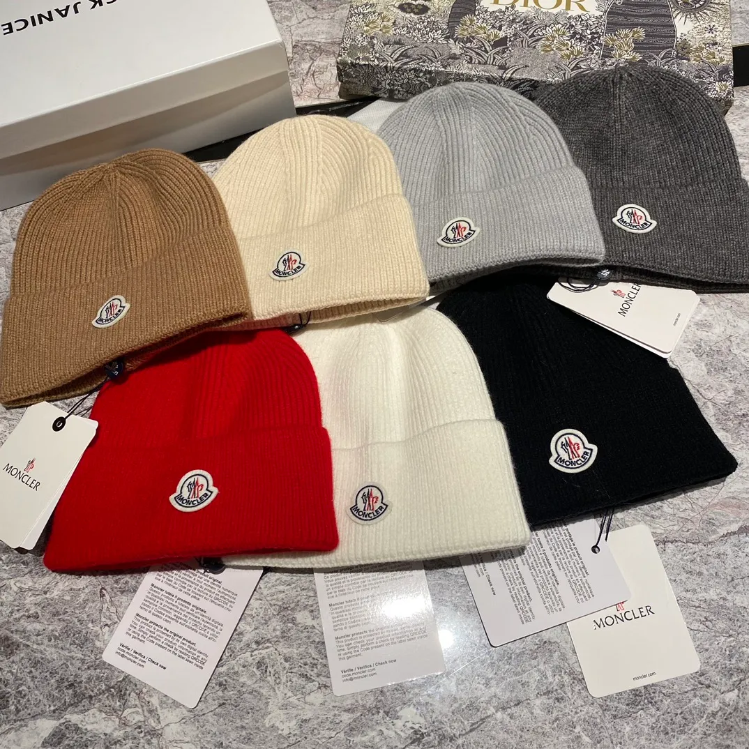 Inquiry with pictures! Moncler muzzle cashmere knitted hat classic hot version🔥