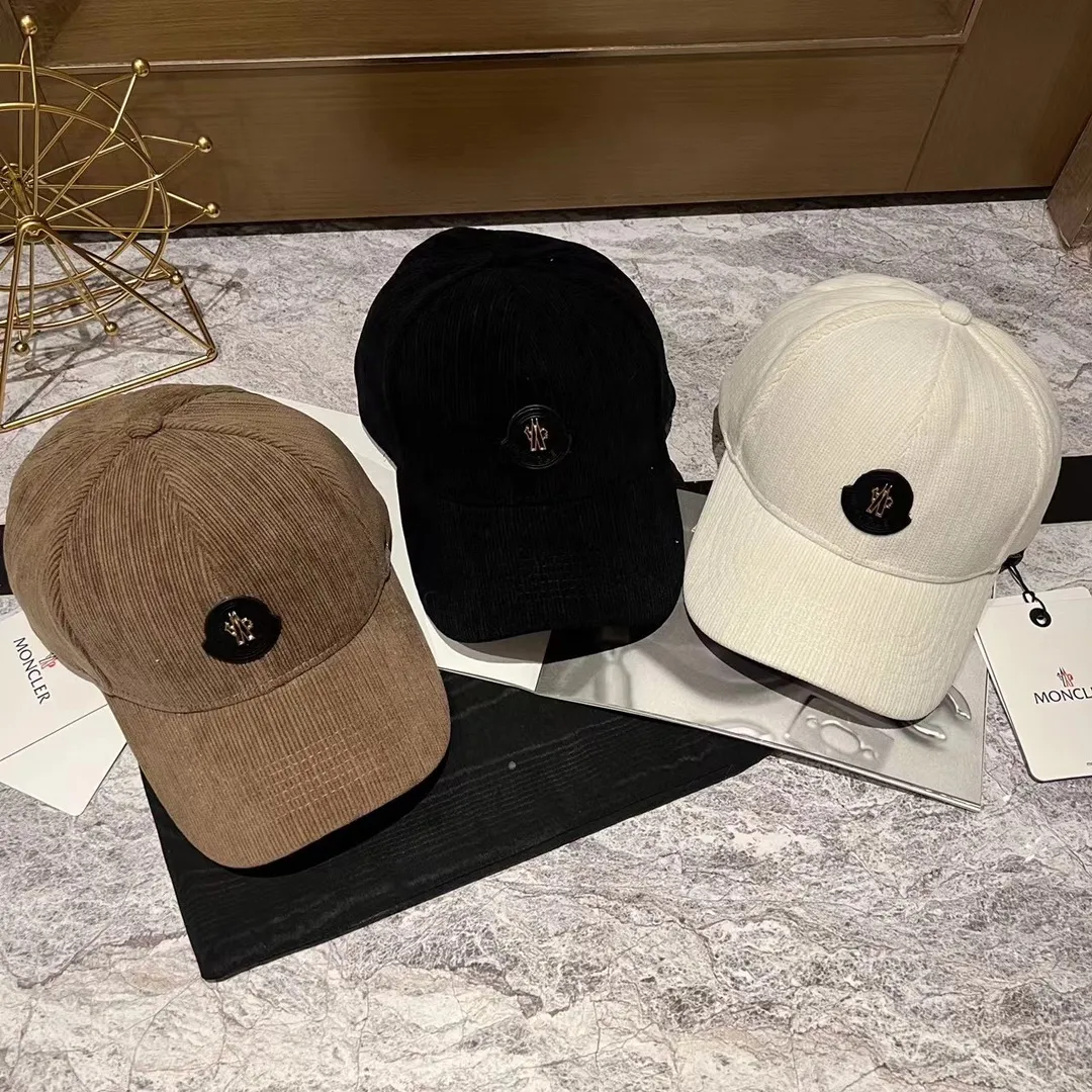 Inquiry with pictures Moncler new autumn and winter corduroy baseball cap
