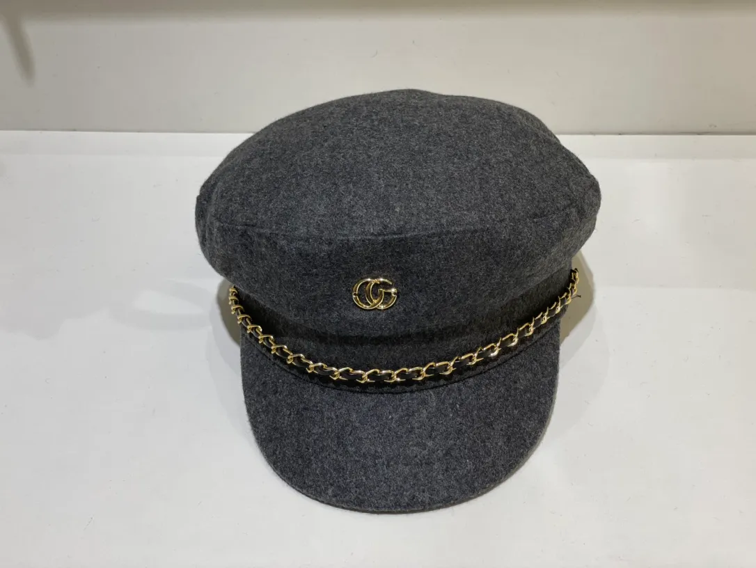 Special P80💛 Comes with dust bag [GUCCI Gucci] 2021 autumn and winter new wool big-name military hat, new model is on the shelves, super easy to match, hurry up and get it