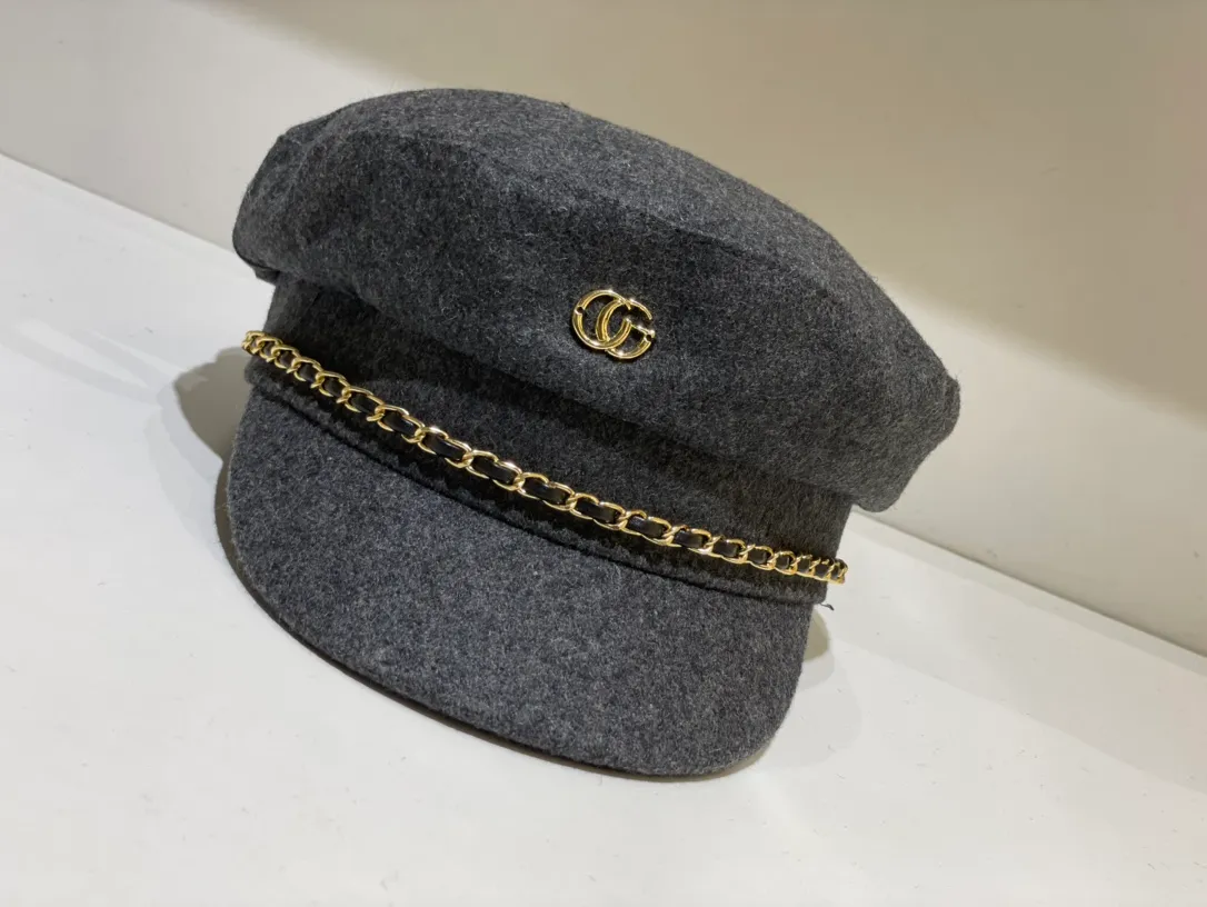 Special P80💛 Comes with dust bag [GUCCI Gucci] 2021 autumn and winter new wool big-name military hat, new model is on the shelves, super easy to match, hurry up and get it