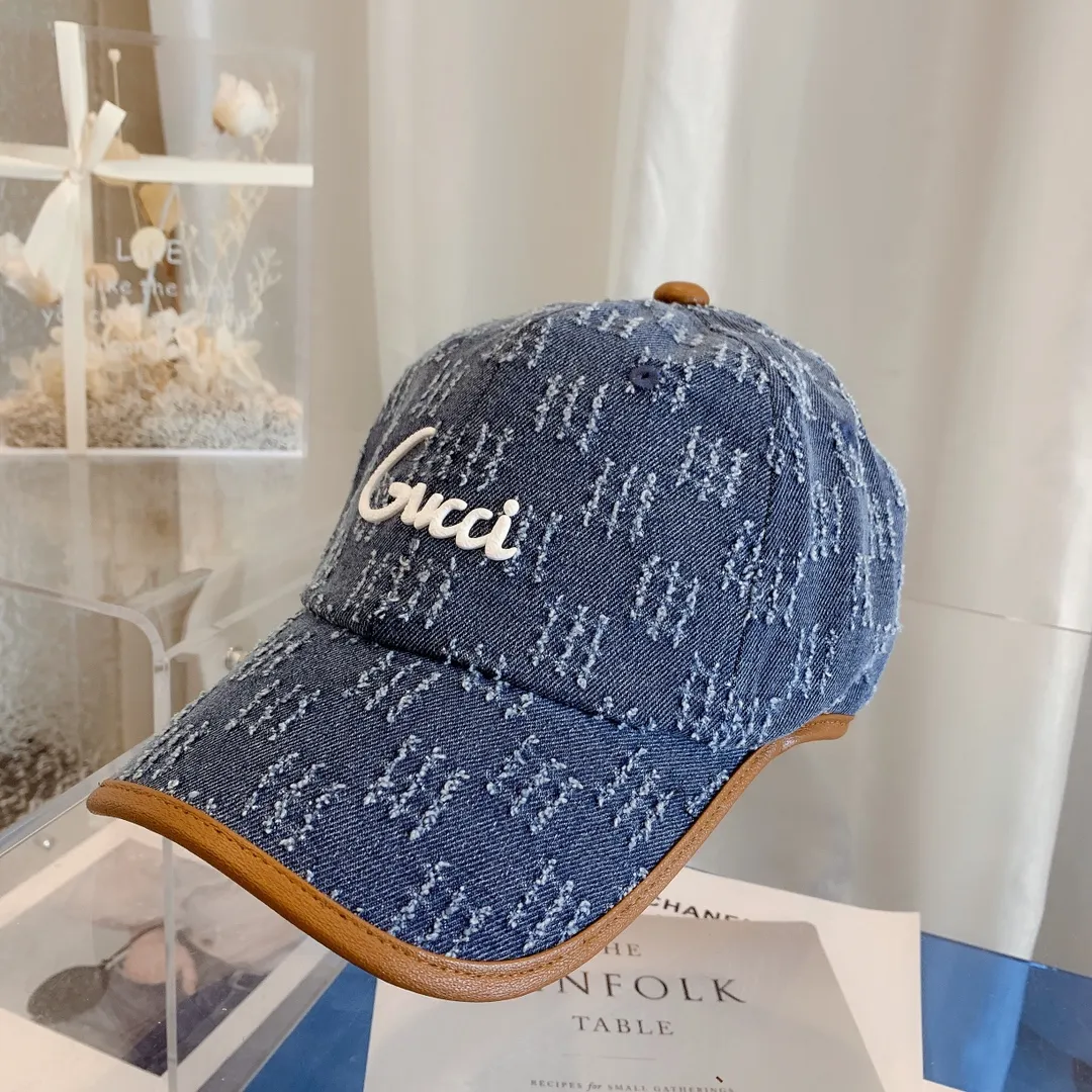 P80 Gucci 21 autumn and winter denim logo baseball cap Fashionable ripped retro denim is back online, and the old lady is still very good! This year’s pretty little actress!