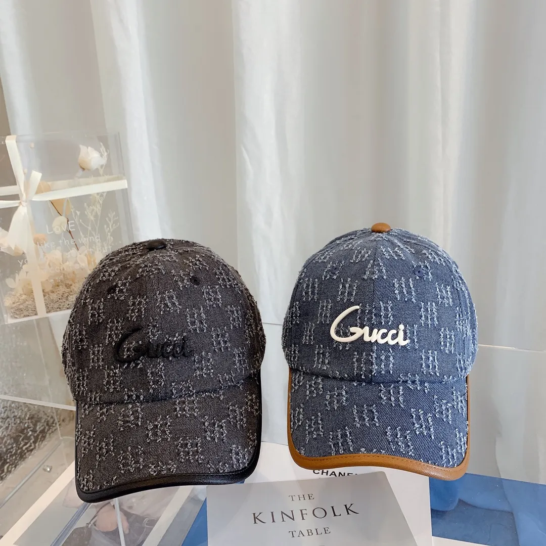 P80 Gucci 21 autumn and winter denim logo baseball cap Fashionable ripped retro denim is back online, and the old lady is still very good! This year’s pretty little actress!