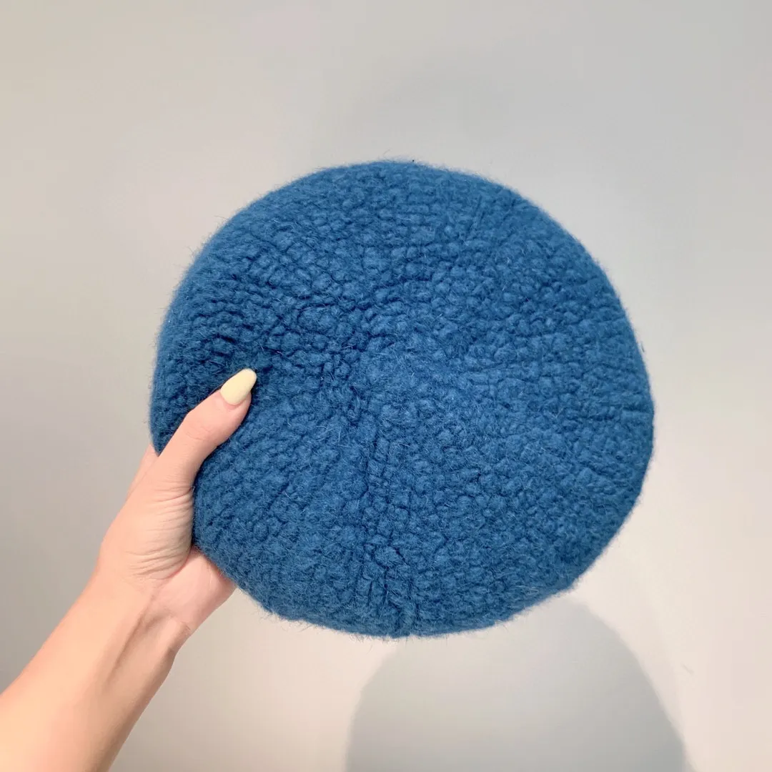 P60 Gucci lambswool beret, autumn and winter beret, running volume in multiple colors, head circumference 57cm