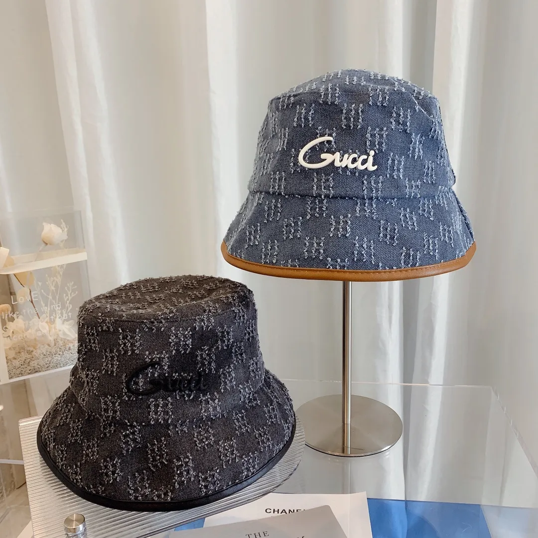 P80 Gucci 21 autumn and winter denim logo bucket hat Fashionable ripped retro denim is back online, and the old lady is still very good! This year’s pretty little actress!