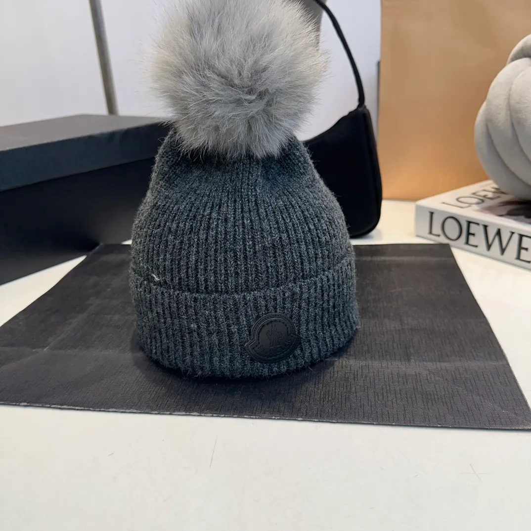 P70 MONCLER2024 new knitted wool ear protection warm hat, order now
