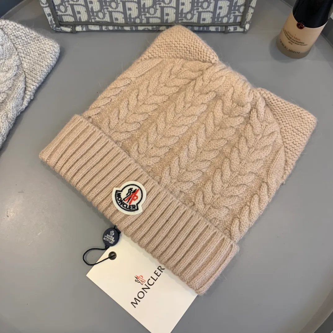 p80 [MONCLER Mouth Mouth] 2020 autumn and winter counter knitted woolen hat, super popular and first-class texture, very easy to match when going out!
