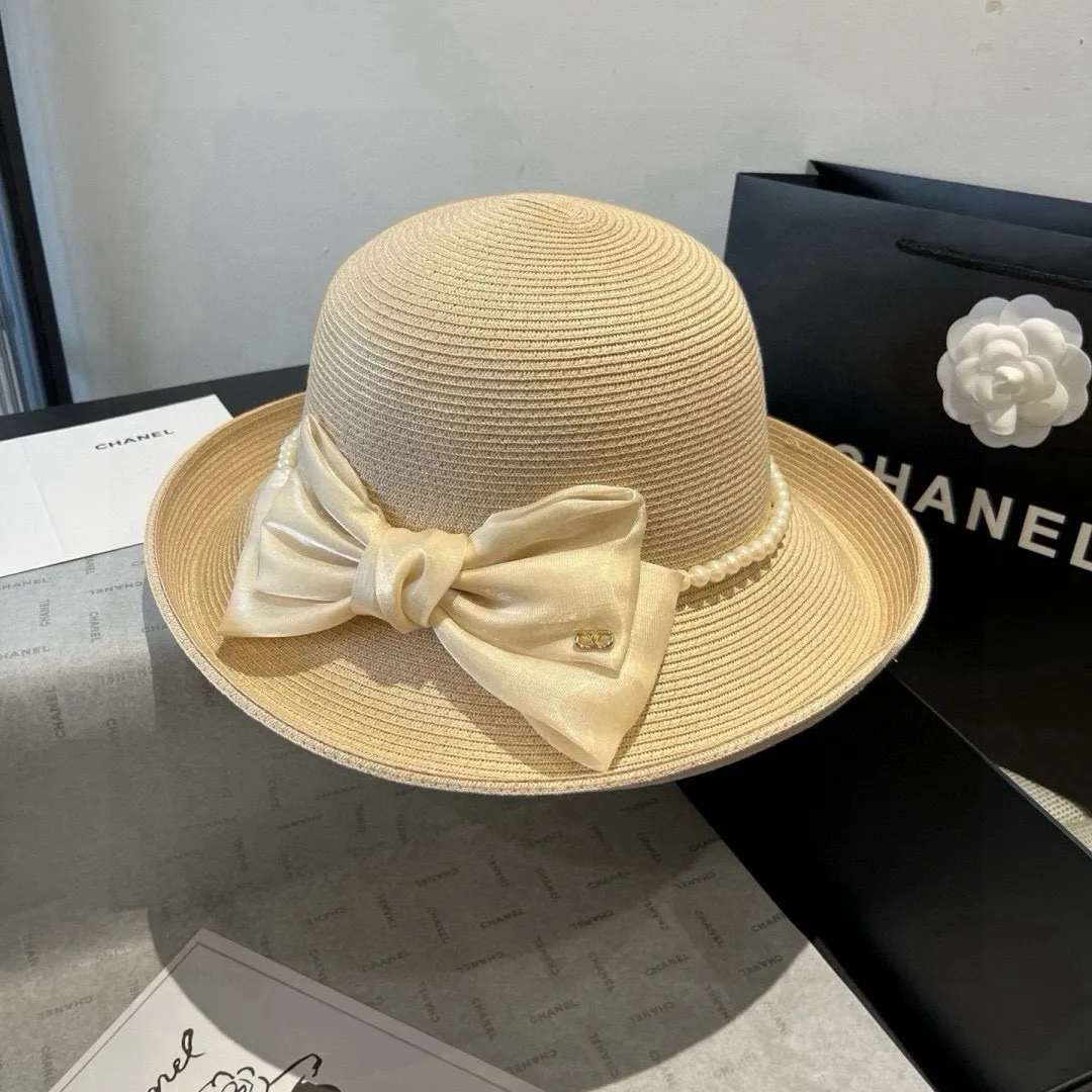 💰160¥ Valentino bow hat, rolled edge bow hat, head circumference 57cm