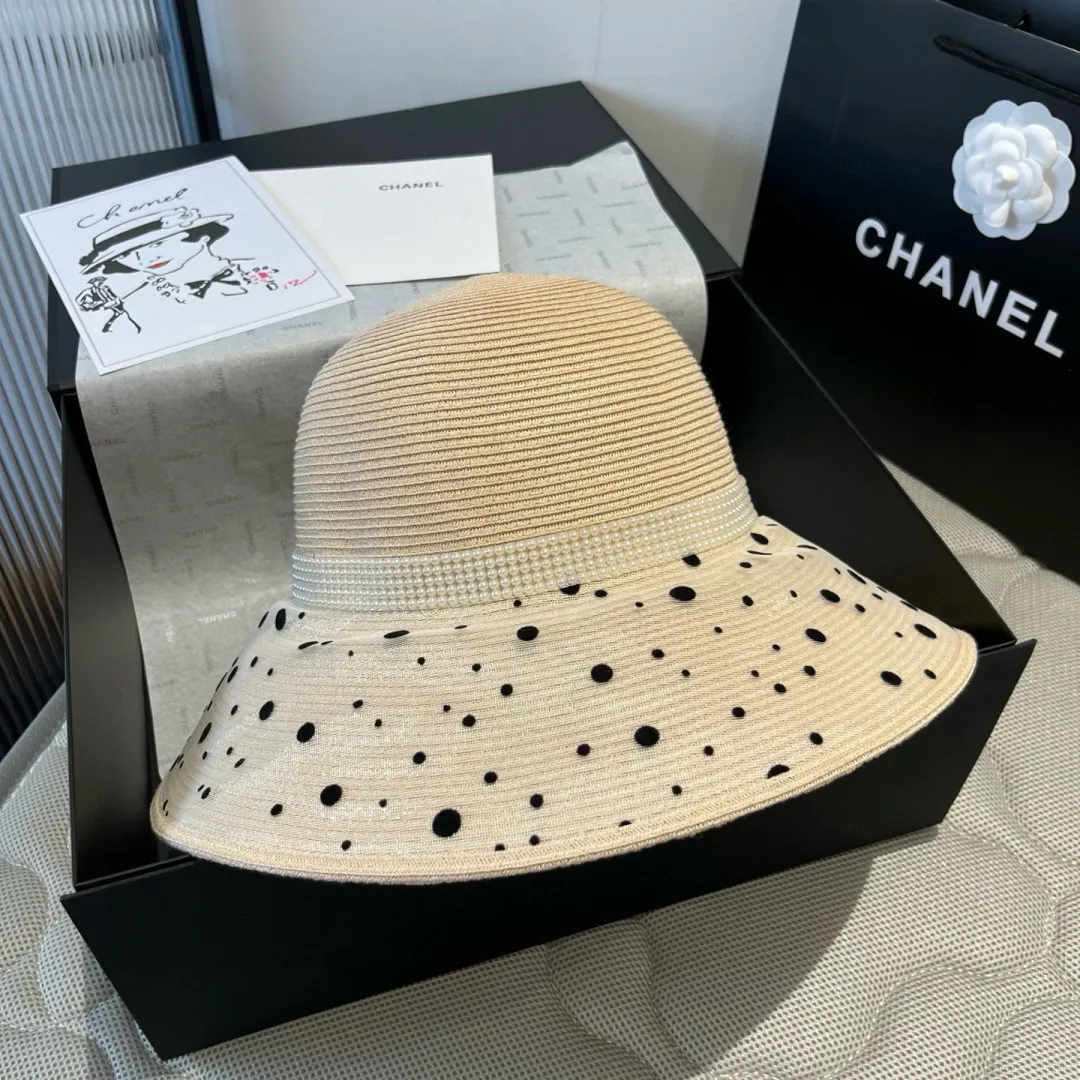 💰200¥ Valentino new basin hat, PP straw hat, basin hat, head circumference 57cm