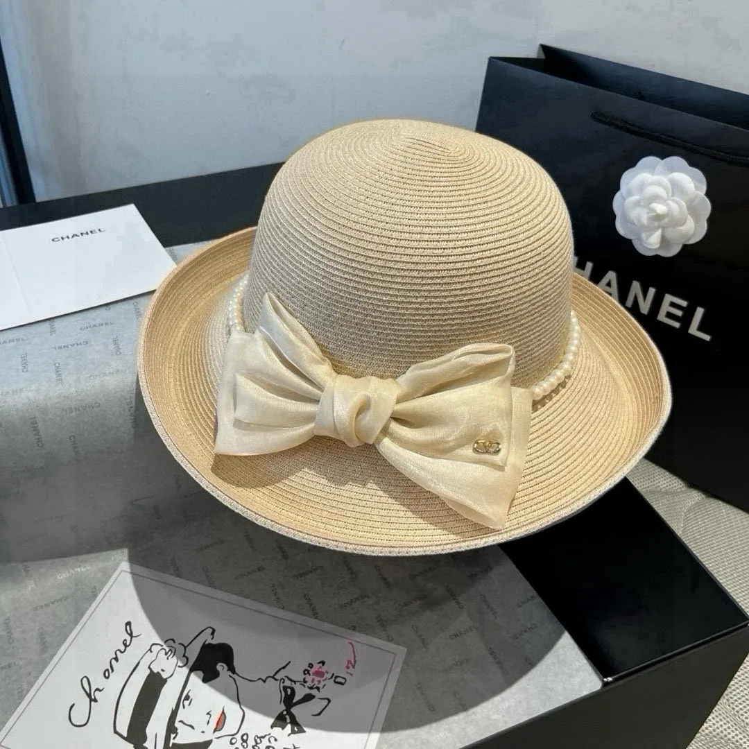 💰160¥ Valentino bow hat, rolled edge bow hat, head circumference 57cm