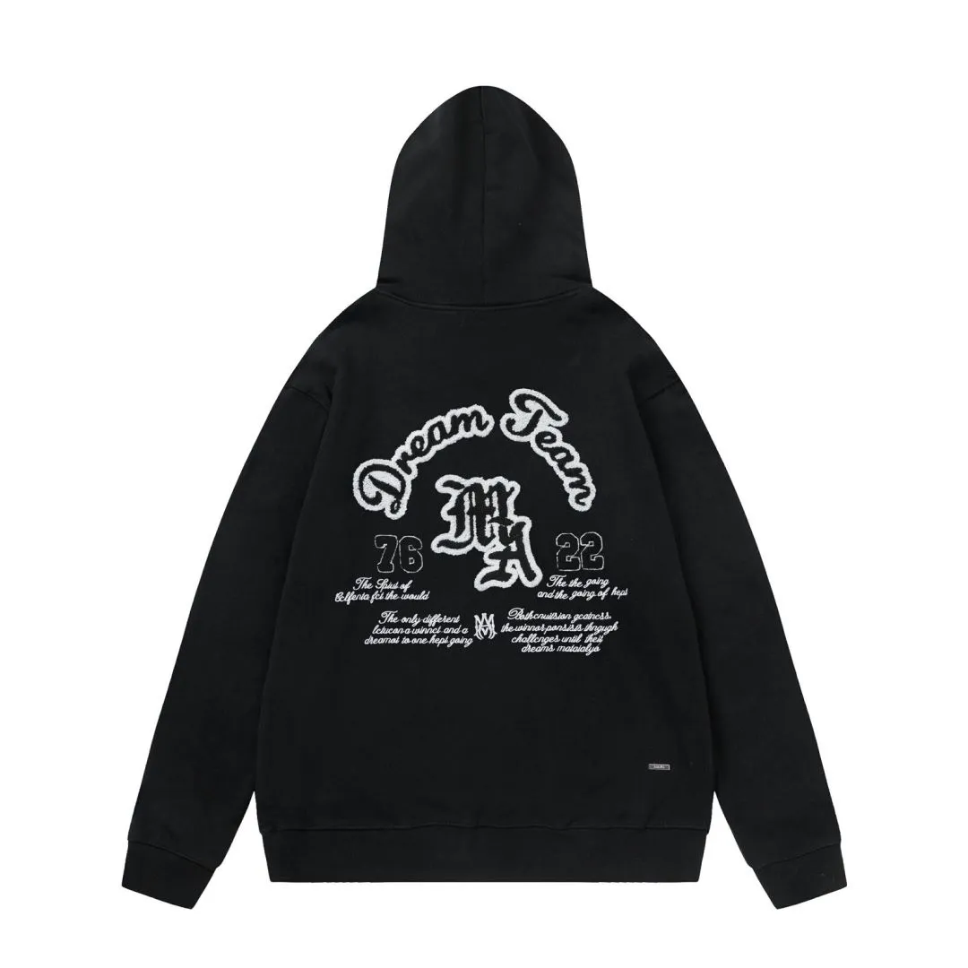 7166#P330AMIRI English letters towel embroidered LOGO, color: black, light floral gray. Size: S M L XL