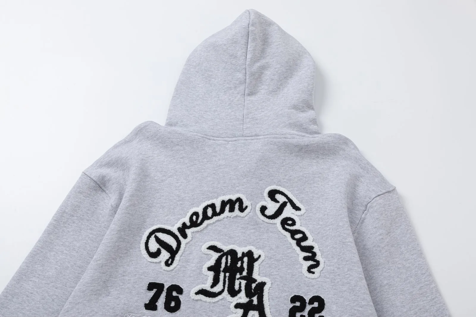 7166#P330AMIRI English letters towel embroidered LOGO, color: black, light floral gray. Size: S M L XL