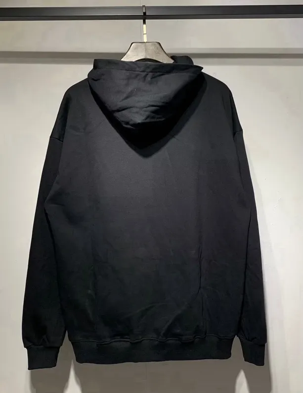 866 P220 AMIRI real shot sweatshirt black and white hanging shot S. M. L. XL